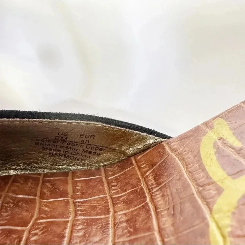 Sam Edelman black tan